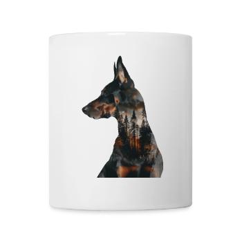 Dobermann - Tasse - Weiß - Vorne