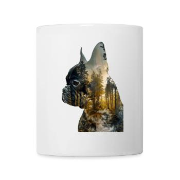Bouledogue français - Mug blanc - blanc - Devant