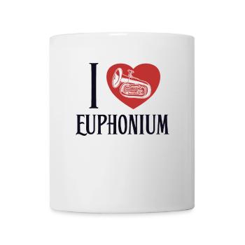 J’adore Euphonium Instrument Euphonist - Mug blanc - blanc - Devant