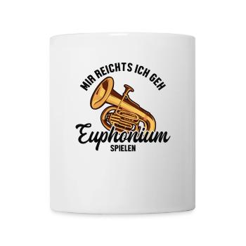Mir reichts ich geh Euphonium spielen Euphonist - Mug - white - Front