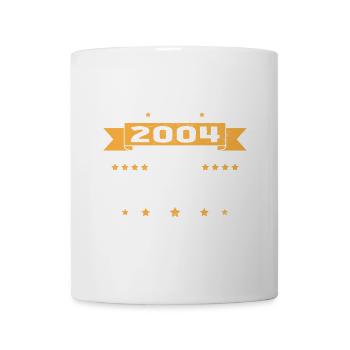20 Jahre Vinatge-Geburtstagsgeschenk 2004 - Tasse - Weiß - Vorne