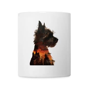 Yorkshire Terrier - Mug - white - Front