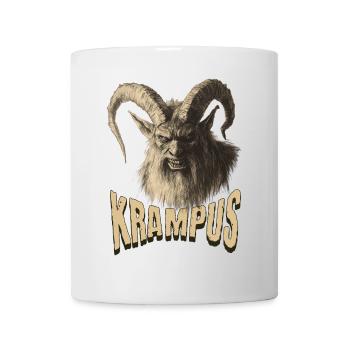 Krampus mit Schriftzug - Tasse - Weiß - Vorne
