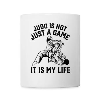 Judo is not just a game it is my life - Judo Judok - Mug - white - Front