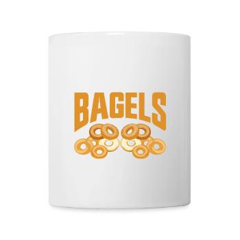 Bagel Lover Art Bagels - Mug - white - Front