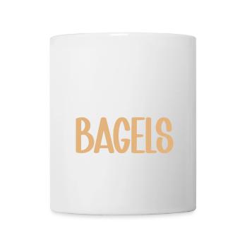 Bagel Lover Art Bagels - Mug - white - Front