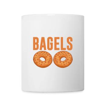 Bagel Lover Art Bagels - Mug - white - Front
