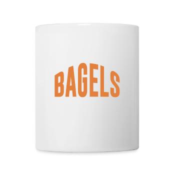 Bagel Lover Art Bagels - Mug - white - Front