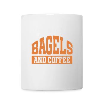 Bagel Lover Art Bagels - Mug - white - Front