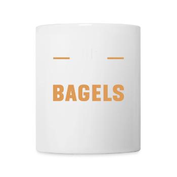 Bagel Lover Art Bagels - Mug - white - Front