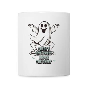 Lustiger Gespenster Spruch Retro Kostüm - Tasse - Weiß - Vorne