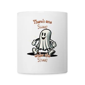 Lustiger Gespenster Spruch Retro Kostüm - Tasse - Weiß - Vorne
