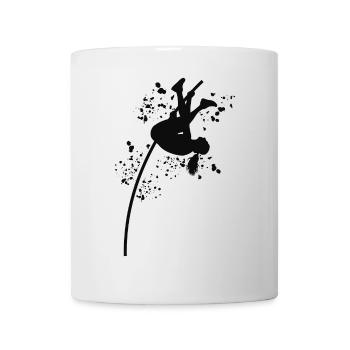 Pole Vaulter Kids Pole Vault - Mug - white - Front