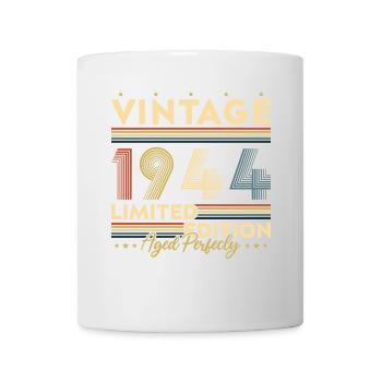 Vinatge 1944 Geburtstagsgeschenk - Tasse - Weiß - Vorne