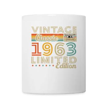 Vinatge 1963 Cadeau d'anniversaire - Mug blanc - blanc - Devant