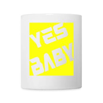 Yes Baby - Tasse - Weiß - Vorne