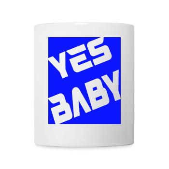 Yes Baby - Tasse - Weiß - Vorne