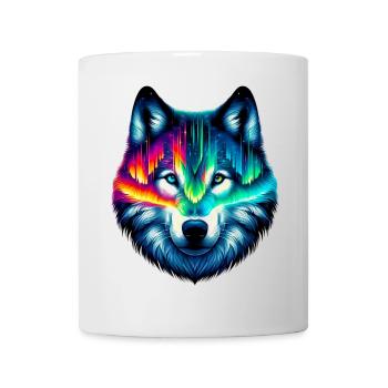 Loup - Mug blanc - blanc - Devant