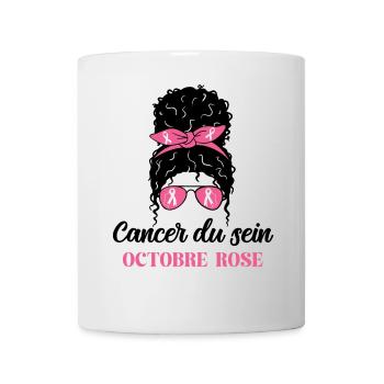 Pink October 2024 Breast Cancer Month - Mug - white - Front