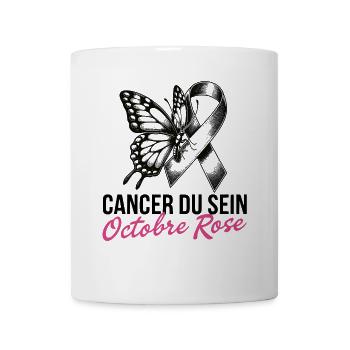 Pink October 2024 Breast Cancer Month - Mug - white - Front