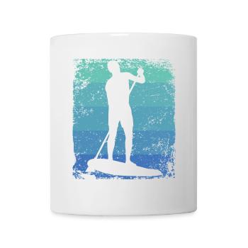 Stand Up Paddling Stand Up Board Sup - Tasse - Weiß - Vorne