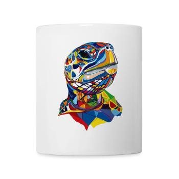 Tortue - Mug blanc - blanc - Devant