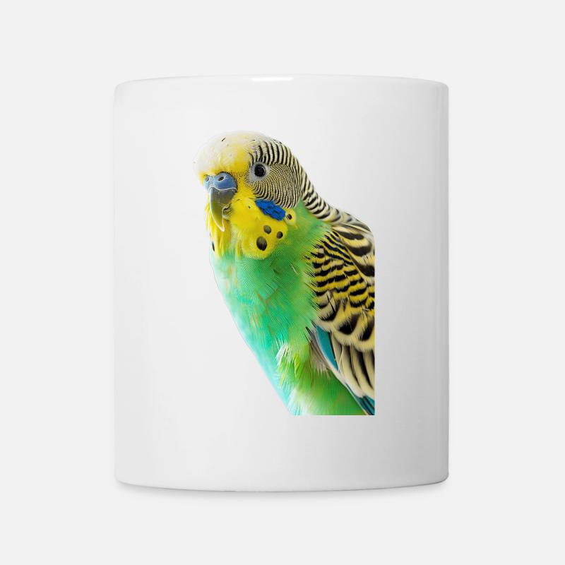 Wellensittich - Tasse - Weiß