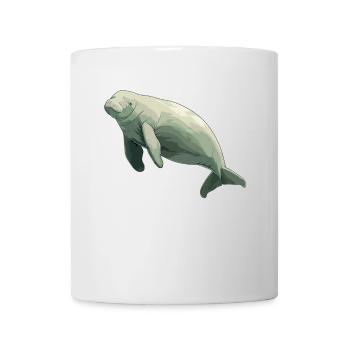 Seekuh Dugongs Dugong - Tasse - Weiß - Vorne