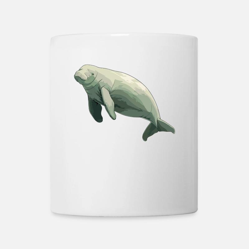 Manatee Dugongs Dugong - Mug - white