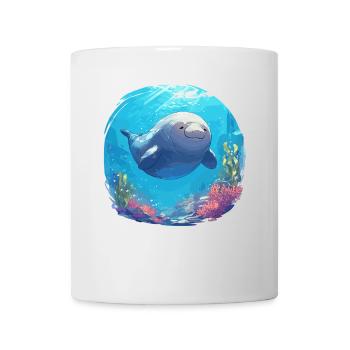 Seekuh Dugongs Dugong - Tasse - Weiß - Vorne