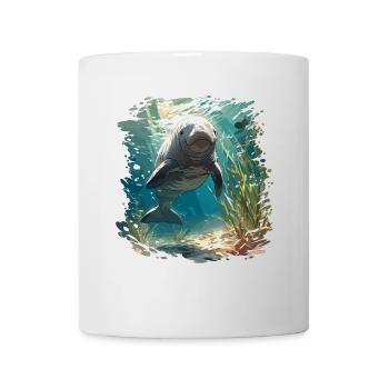 Seekuh Dugongs Dugong - Tasse - Weiß - Vorne