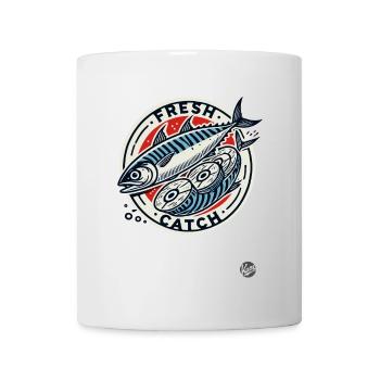 Mackerel fillet – fresh fish freshly caught - Mug - white - Front