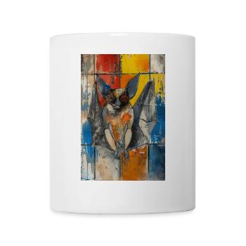 Schläger - Tasse - Weiß - Vorne