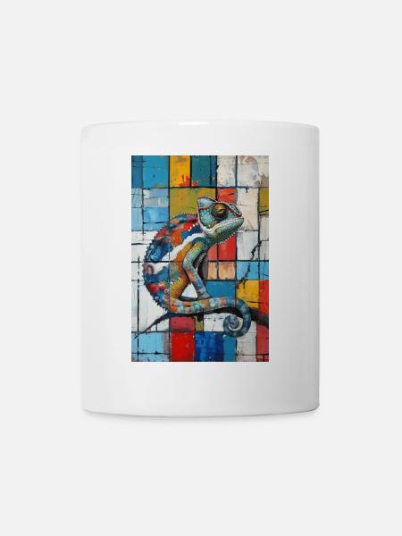 Chameleon - Mug - white