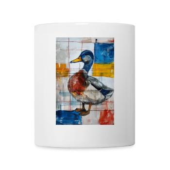 Ente - Tasse - Weiß - Vorne