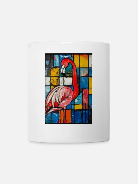 Flamingo - Tasse - Weiß