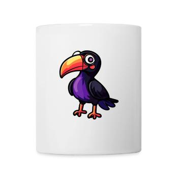 Toucan oiseau Halloween Animal - Mug blanc - blanc - Devant