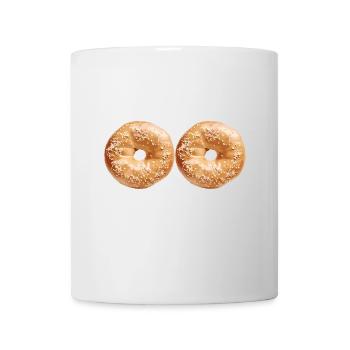 Bagel Lover Art Bagels - Mug - white - Front