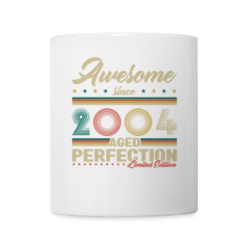 2004 Vintage Retro Geburtstagsgeschenk - Tasse - Weiß - Vorne