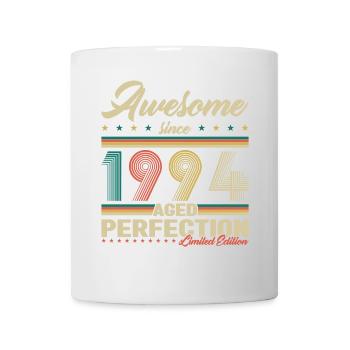 1994 Vintage Retro Geburtstagsgeschenk - Tasse - Weiß - Vorne