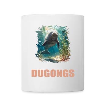 Seekuh Dugongs Dugong - Tasse - Weiß - Vorne