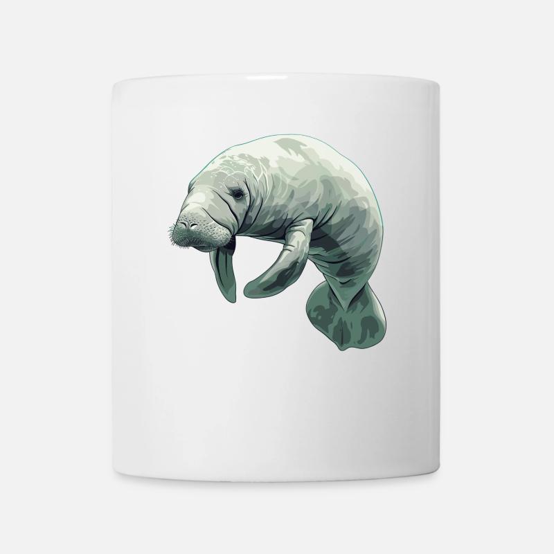 Seekuh Manatees Manatee - Mug - white