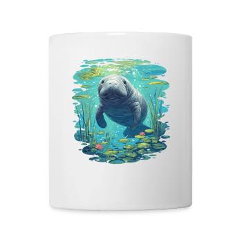 Seekuh Manatees Manatee - Mug - white - Front