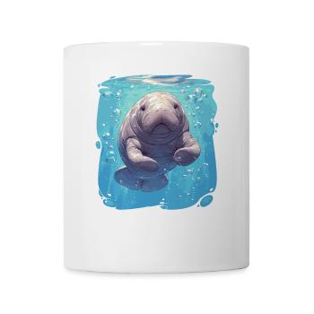 Seekuh Manatees Manatee - Mug - white - Front