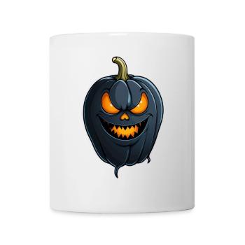 Dark creepy pumpkin head - Mug - white - Front