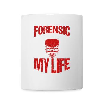 Forensics is part of my life - Mug - white - Front