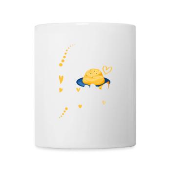Life Is Better Puree - Mug - white - Front