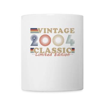 2004 Vintage Retro Geburtstagsgeschenk - Tasse - Weiß - Vorne