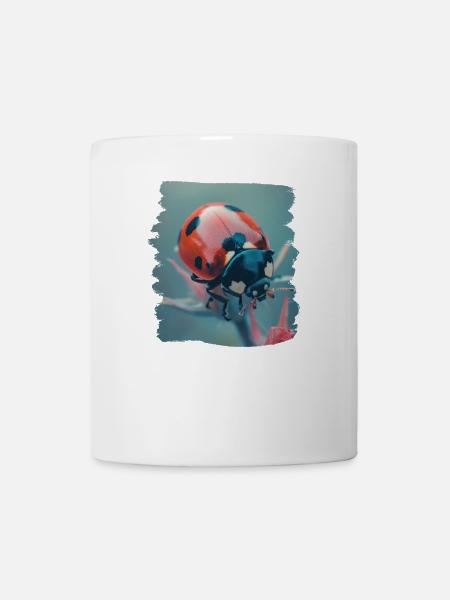 Ladybug Marienkäfer - Tasse - Weiß