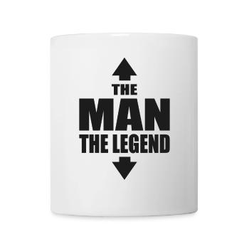 L’homme La légende Mallesprüche - Mug blanc - blanc - Devant